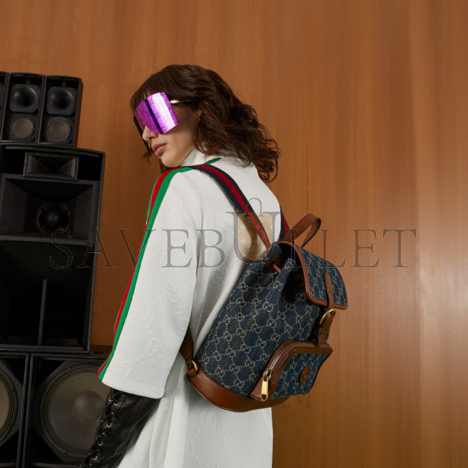 GUCCI BACKPACK WITH INTERLOCKING&G 674147 (30*26.5*13cm) GUCCI BACKPACK WITH INTERLOCKING&G 674147 (30*26.5*13cm)